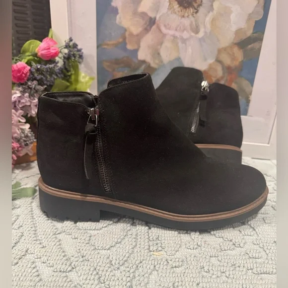 Esprit Saige women's black ankle boot, size 9.5 - Picture 4 of 6